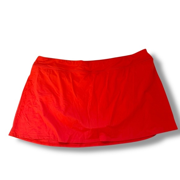 Lands' End Coral Plus Size Mini Swim Skirt Sz 22W NWOT - Picture 2 of 10